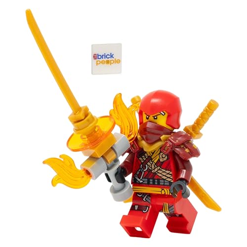 LEGO Ninjago Dragons Rising Temporada 2: Minifigura Kai Climber con espadas