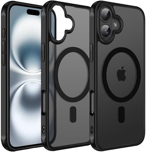 ivoler Magnetic Case for iPhone 16, Compatible with MagSafe ...