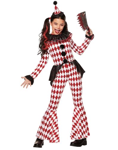 Disfraz Infantil Payaso Carnaval Rojo Spirit Halloween