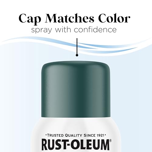 Image of Rust-Oleum Low Odor Premium Spray Paint, 11 oz, Matte Vintage Teal