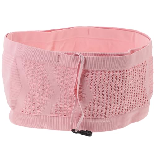 Loigohon ウエストポーチ 男女兼用 軽量 ? 吸湿性素材でランニングや旅行に適した伸縮性バッグ (66.00X13.00X0.60CM,ピンク)