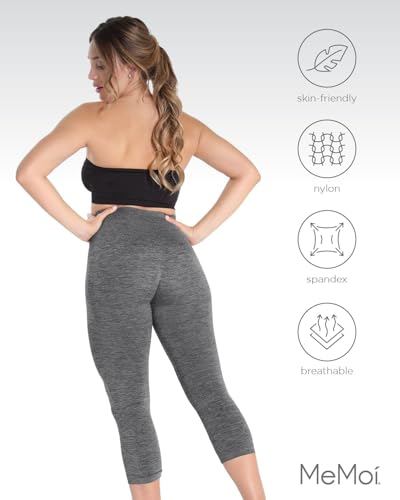 Image of SlimMe High Waisted Shapewear Leggings, Tummy Control Compression