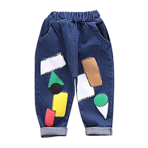 Denim Jeans for Baby Girl Infant Baby Girls Boys Kids Denim Pants Trousers Clothes Baby Girls School Denim Jeans