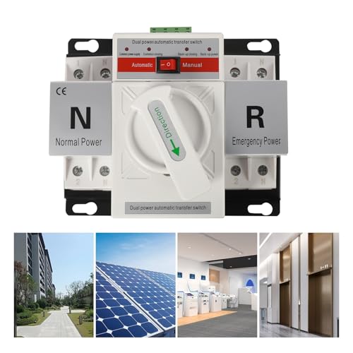 Inverseur de source automatique 110V 2P 63A pour double alimentation électrique - 2