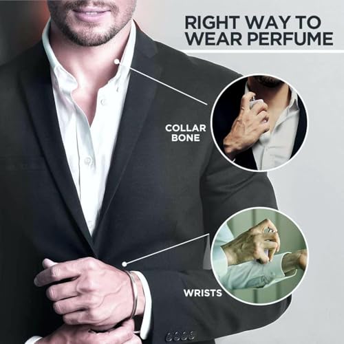 Image of Shah Rukh Khan (SRK) Inspired Combo: Fine Sandalwood & Woody Notes Perfume (Unisex) + Inspired London Spicy Long-Lasting Premium EDP for Men - 50ml