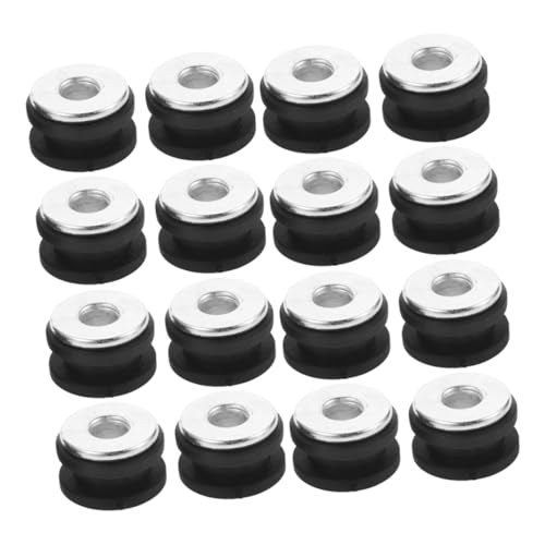 ULTECHNOVO 20pcs Rubber and Damping Washers for Motorcycle Rear Shock Absorber Anti-vibration Cushion for Scooters and Bikes Durable Vibration Damping Gaskets