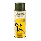 Brownells Aluma-Hyde 2 Epoxy Based Firearms Finish Aerosol Can OD Green