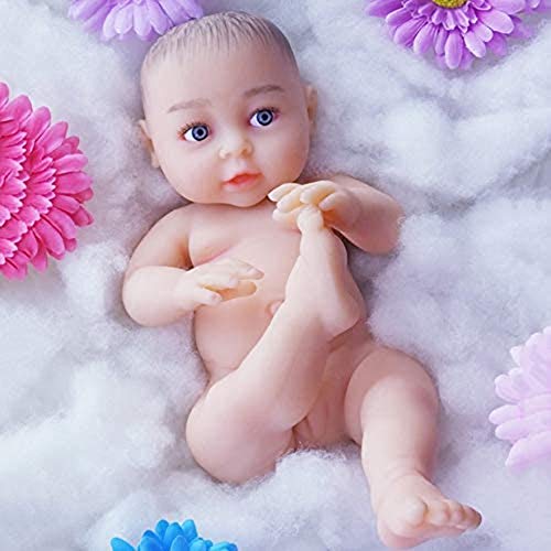 BHHT Reborn Baby Dolls Niña Femenina Realista con Los Ojos Abiertos Pelo Encantador Recién Nacido Simulación Silicona Bebés Pequeños Bebé Tierno Regalos Juguetes Re (Size : 80cm/31.5')