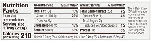Compleats Hormel Microwave Meals Chicken Pot Pie with Noodles, 7.5 oz (Pack of 7) - Thumbnail 2