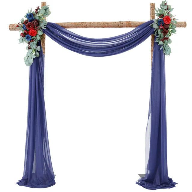 Hochzeitsbogen Drapierung Chiffon Stoff Brautbogen Vorhänge 3/6/10 Meter Hochzeitsbogen Drapierstoff Chiffon Hintergrund Vorhang Tüll Deckenvorhänge für Hochzeiten Brautzeremonie Party Dekor