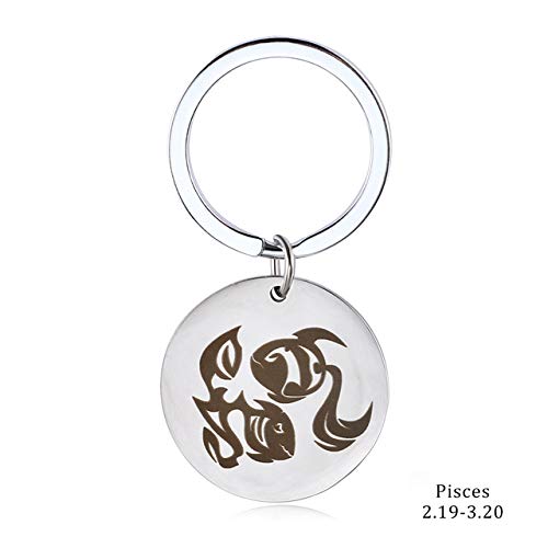 Inveroo Sternzeichen Schlusselbund 12 Sternbild Leo Jungfrau Waage Skorpion Schutze Anhanger Schlusselanhanger Schlusselanhanger Geburtstagsgeschenk Amazon De Spielzeug