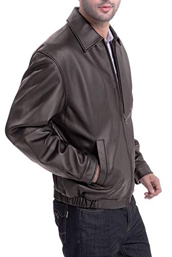 BGSD Men Derrick Lambskin Leather Bomber Jacket (Also available in Big and Tall)2