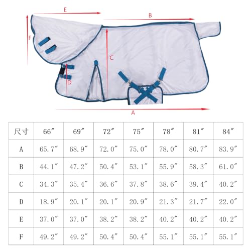 Gallopoff Horse Fly Sheet With Detachable Neck Cover & Belly Wrap thumb #6