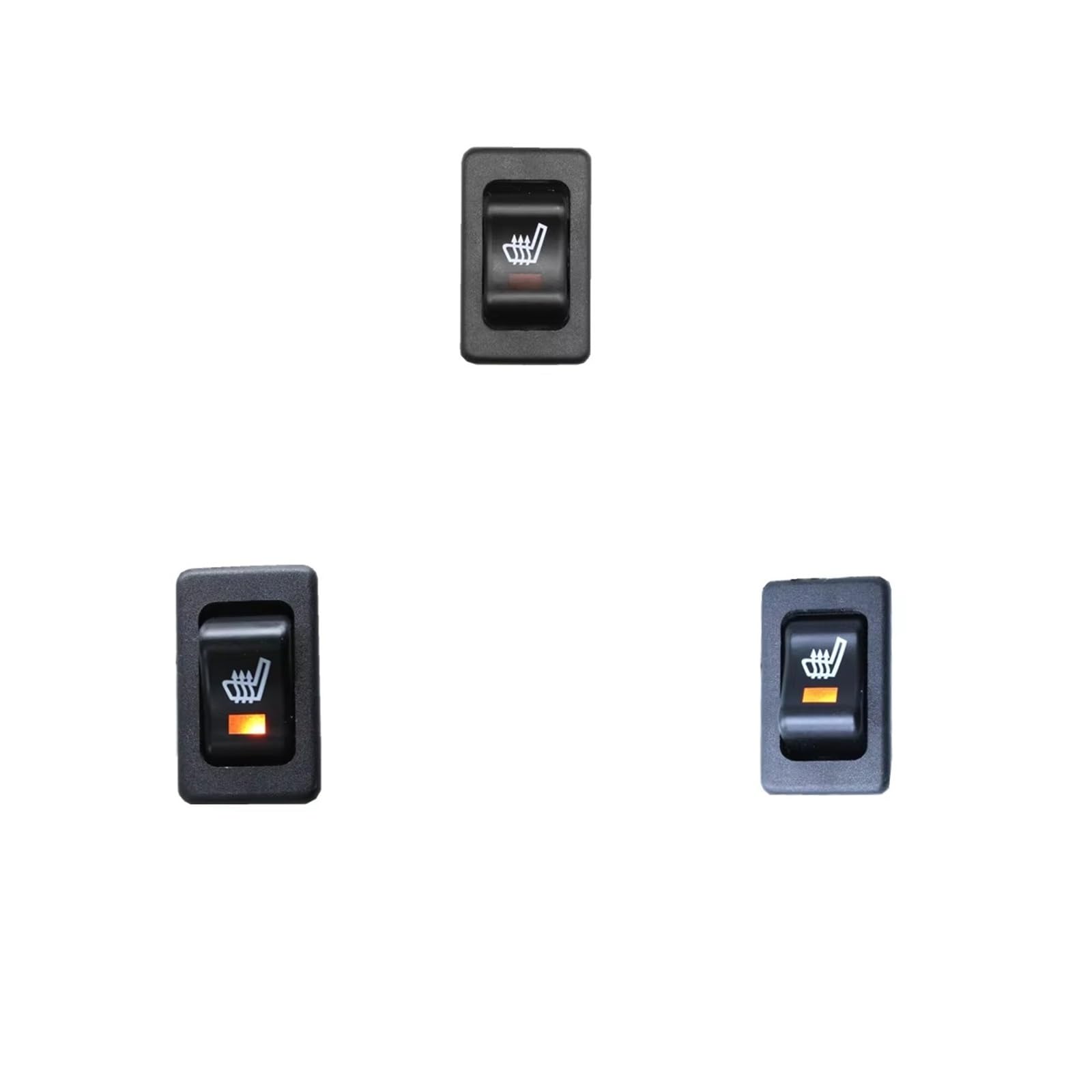 botón Interruptor Asiento Monoplaza Calefactable Universal 12 V