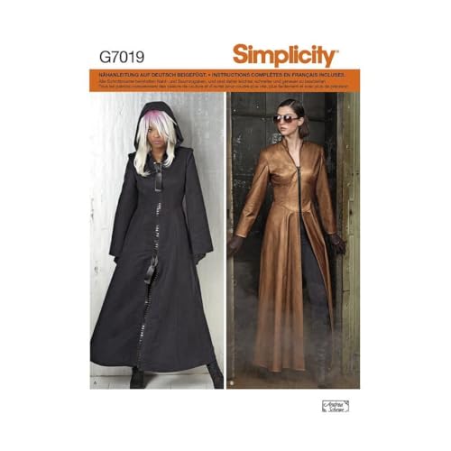 Simplicity Women's Costume Coats Sewing Pattern, Sizes 6-14