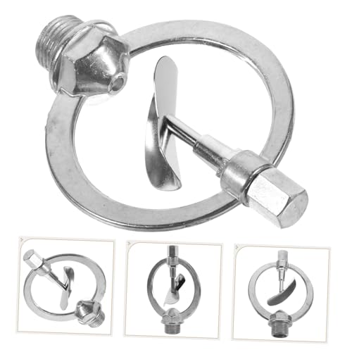 Arroseur rotatif robuste en zinc finition argentée - 6