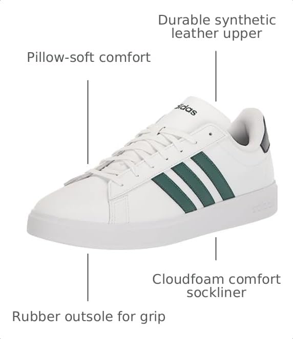 Image of adidas Men's Grand Court 2.0 Shoe