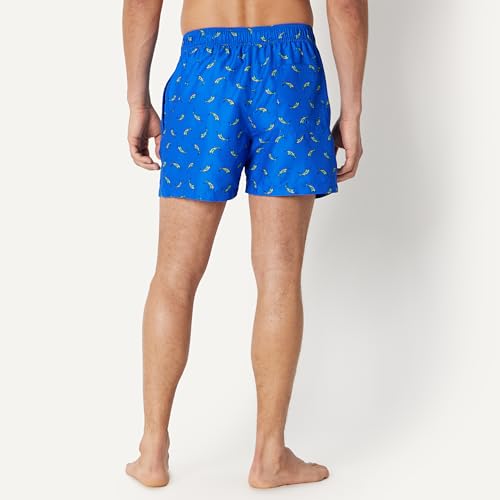 Image of Amazon Essentials Men's Swim Trunks with Mesh Lining, Pockets, Drawstring Closure