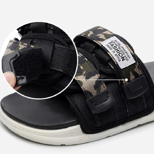 Premium Comfort Fashion Outdoor Thick Sole Sildes Flat Sandals Summer Slippers For Men Indoor Non Slip Footwear4