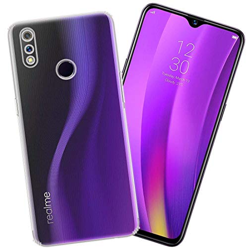 Image of Case Creation Brand - Mobile Cover for Realme 3 Pro (Soft & Flexible Back Case), Transparent