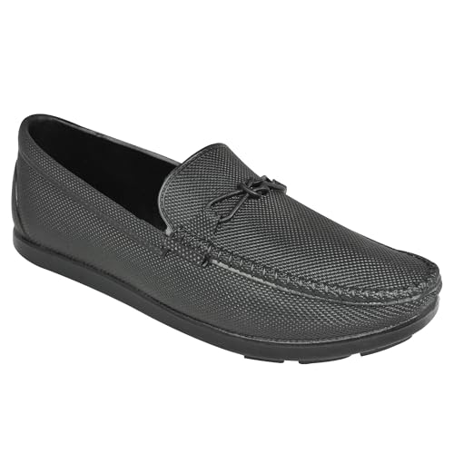 Image of AJANTA Men's Waterproof Loafers for Men | Formal & Casual Office Shoes | Lightweight Comfortable Walking Footwear | Anti-Skid Travel Rainwear Shoes | Flexible Monsoon Loafers for Men