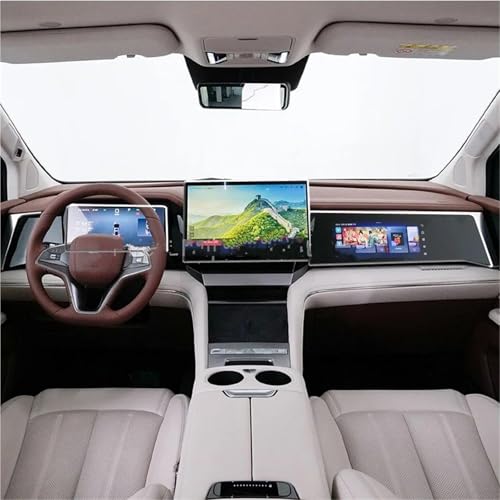 Verre trempé BYD M9 ultra résistant et transparent pour écran de bord
