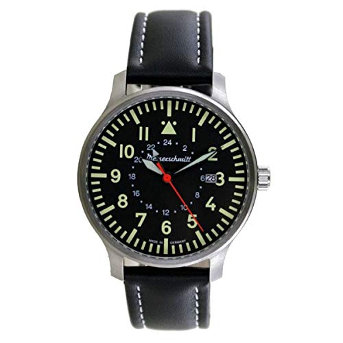 Montre Messerschmitt ME-3H84GMT montre-bracelet homme quartz étanche avec date