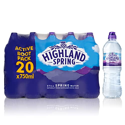 Highland Spring Still Spring Water 20 x 750ml Sports