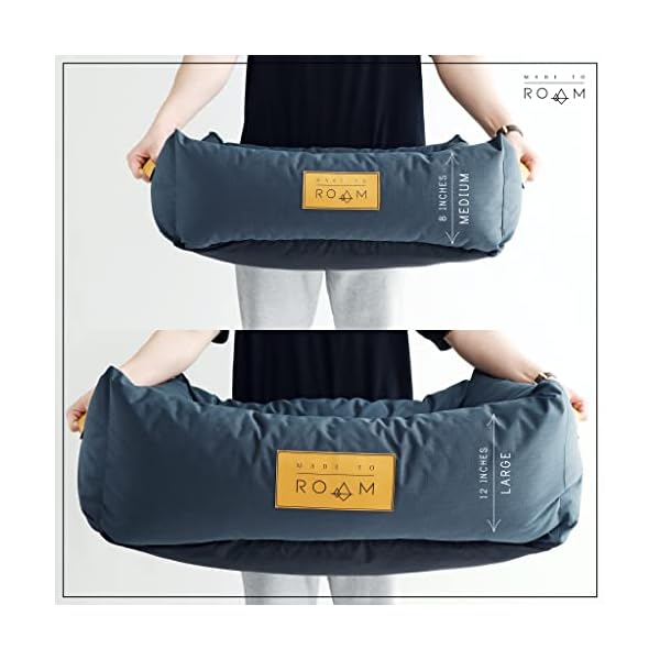MADE TO ROAM Premium Lunar Bed – Durable Water-Resistant Washable Oxford Fabric with Shredded Memory Foam Dog Bed for Medium and Large Dogs (Colorado Nightsky, Large) MADE TO ROAM Premium Lunar Bed – Durable Water-Resistant Washable Oxford Fabric with Shredded Memory Foam Dog Bed for Medium and Large Dogs (Colorado Nightsky, Large)