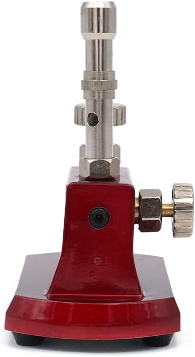 1pc Dental Double-Tube Gas Light Micro Gas Propane Light Bunsen Burner Double Tube Rotatable Dental Lab Equipment Adjustable