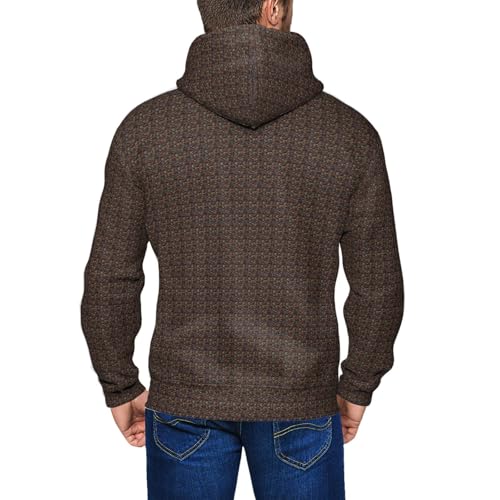 Sweat à capuche teckel homme cadeau idéal pull doux vêtement décontracté - 7
