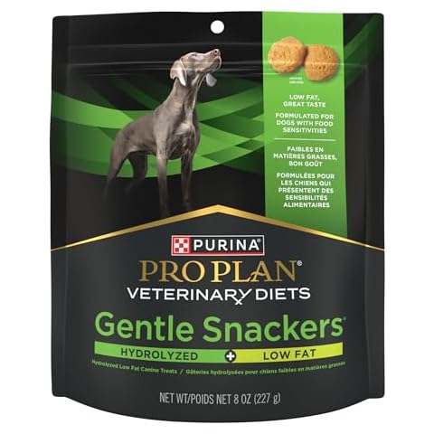 Purina Pro Plan Veterinary Diets Gentle Snackers Hydrolyzed Plus Low Fat Dog Treats - 8 Oz. Pouch Cover