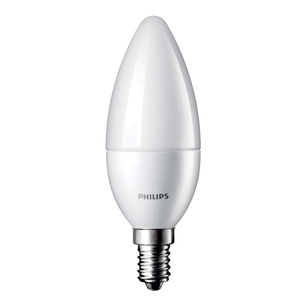 Philips CorePro LED Candle 2.8W 25W Equivalent SES E14 Frosted 2700K Very Warm White Non-Dimmable Energy Saving Decorative Light Bulb for Home & Hospitality Lighting
