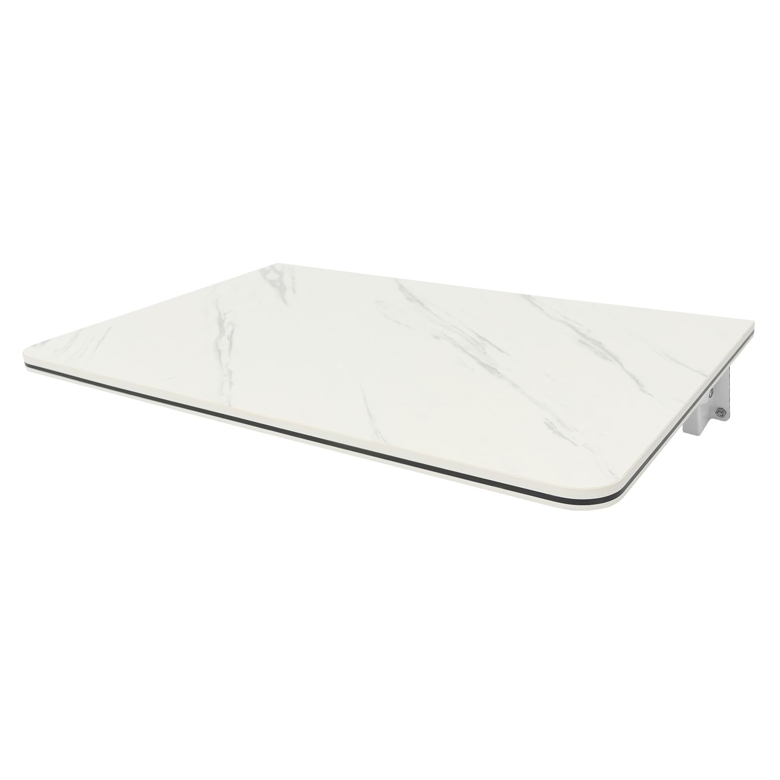 Wandklapptisch Klappbarer Schreibtisch für Zuhause und Büro Platzsparender weißer Wandtisch 60x40 cm – Ideal für kleine Räume und Flexible Nutzung