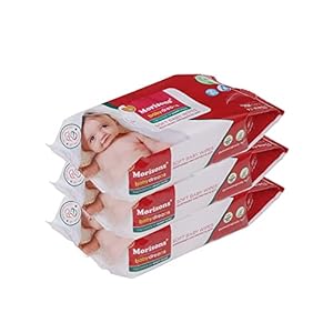 Morisons Baby Dreams Baby Wipes 72s Pack of 3 (72 Wipes per Pack)