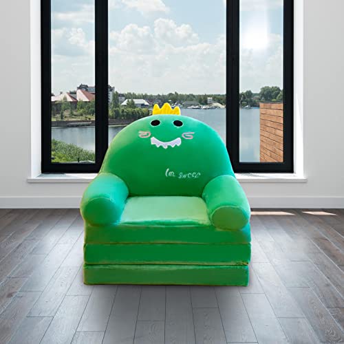 Housse fauteuil enfant dinosaure extensible lavable canapé peluche - 7
