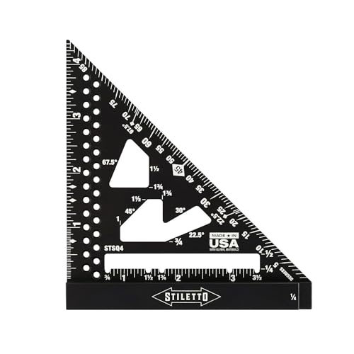 Stiletto STSQ4 4-1/2 Inch Trim Square
