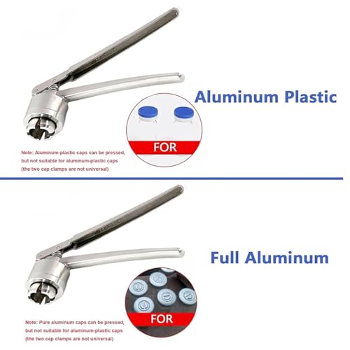 Sertisseuse 11mm pour bouteilles et flacons d'huiles de soin