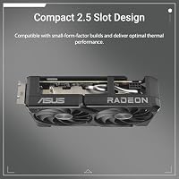 ASUS Dual Radeon RX9060XT 8G GDDR6 Gaming Grafikkarte – Ansicht 2