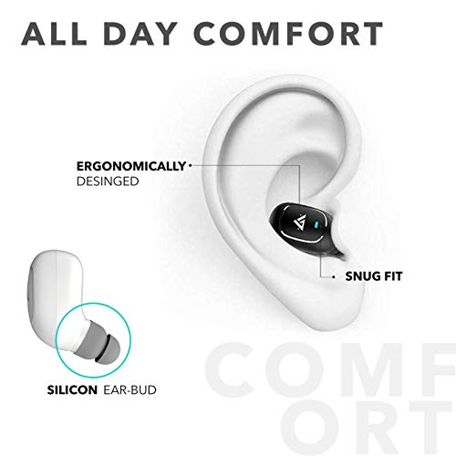 Image of Boult Audio AirBass Truly Wireless Bluetooth in Ear Earphone with Mic (White)