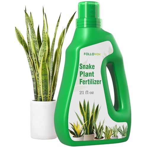 FOLLOWIN Snake Plant Liquid Fertilizer, 3-1-2 NPK Chelated Plant Food