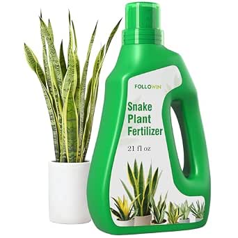 FOLLOWIN Snake Plant Fertilizer, Gentle 3-1-2 NPK Liquid Indoor Plant Food