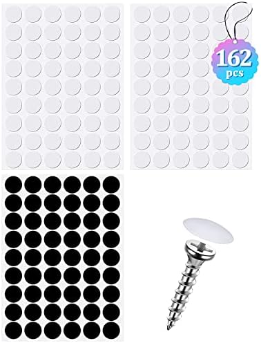 864 Pièces Cache Trou Meuble Autocollant 21mm - 14 Couleurs Grain De Bois