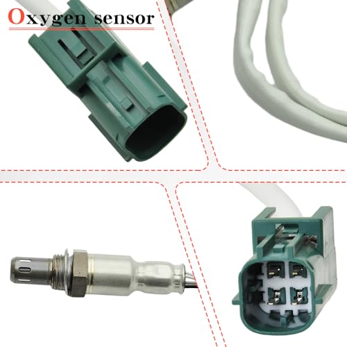 Sensor de Oxígeno Downstream 2Pcs Compatible Nissan miniatura 3