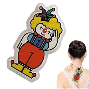 Teksome Calentadores de cuerpo adhesivos, calentadores de cuerpo de manos con bonito patrón | Parches naturales activados por aire para calambres de calor de larga duración hasta 10 horas