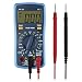 Produktbild EMOS Digital-Multimeter CATIII 600V, True RMS Strommessgerät und Batterietester 2000 Counts mit Meßspitzen, Sonde, Memory-Funktion, inkl. Batterien, M0230, Blau