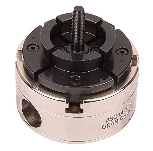 Vinwox Sck4-3.75 Wood Lathe Gear Chuck Key Chuck, With 1"X8Tpi Thread & 3/4"X16Tpi Adapter, 3 Years Warranty #TOP5
