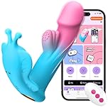Butterfly Vibrator Dildo Sex Toys - Vibration für Frauen mit 10 Pulsationsmodi & Vibrationsmodi Sex spielzeug für die Frau Vibratorensets für Frauen Klitoris Sex Spielzeug für die Paare Sexspielzeug