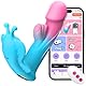 Butterfly Vibrator Dildo Sex Toys - Vibration für Frauen mit 10 Pulsationsmodi & Vibrationsmodi Sex spielzeug für die Frau Vibratorensets für Frauen Klitoris Sex Spielzeug für die Paare Sexspielzeug