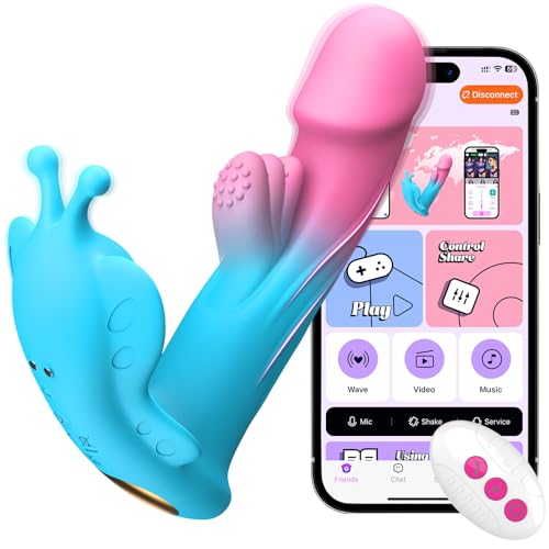 Vibromasseurs feminin à distance avec 10 pulsations intenses pour le plaisir